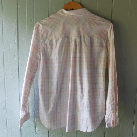 🪵🦔 Pink // White Plaid Shirt 🦔 - Picture 10 of 16